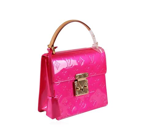 pink patent leather louis vuitton bag|louis vuitton embossed leather bag.